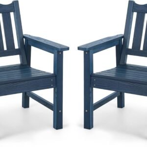 All-Weather Patio Chairs Set of 2
