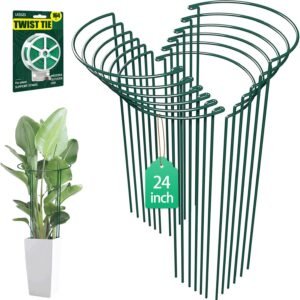 12 Pack 24 inch Plant Support Stakes