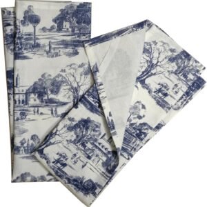 INDIA OVERSEAS Toile French Country Dish Towel